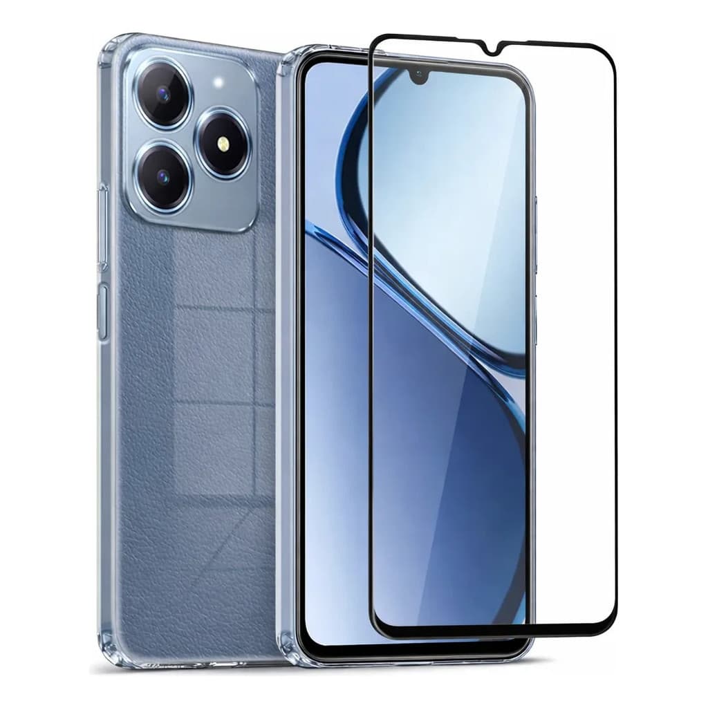 Capa Capinha Case + Película 3d Vidro Para Realme C61 / C63c