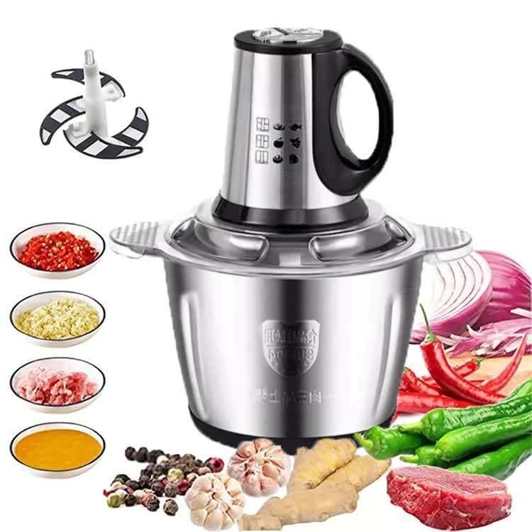 Picador De Alimentos Moedor De Carne 5 litros Mixer Elétrica Processador Cozinha Casa -  220v