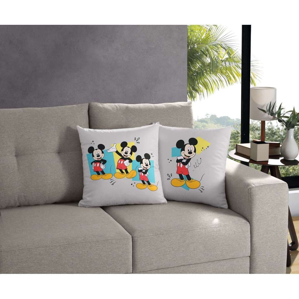 Capa de Almofada Mickey Mickey Dance Disney 45x45 Vitalícia