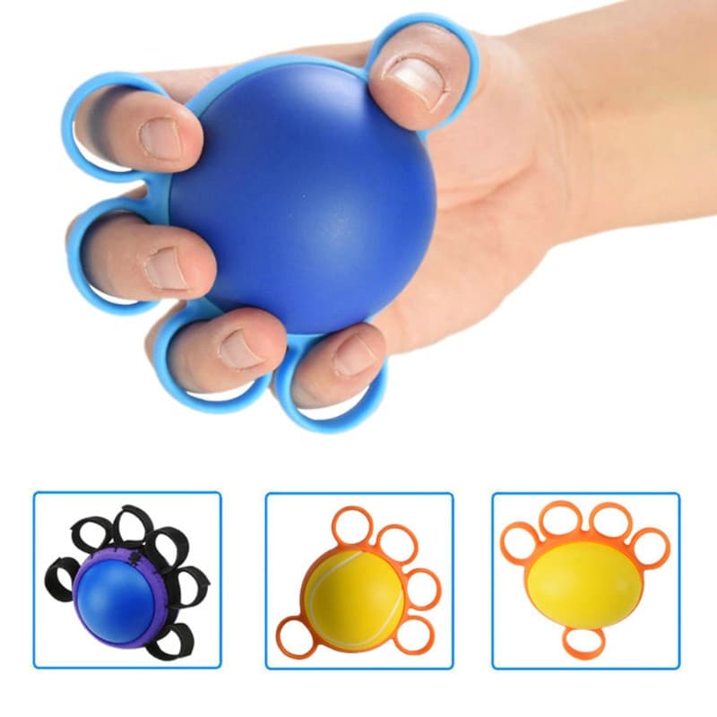 zzz 1 Pc Aperto De Dedo Massagem Treinamento De Reabilitação Exercício Para Idosos Mão Força Círculo Dispositivo De