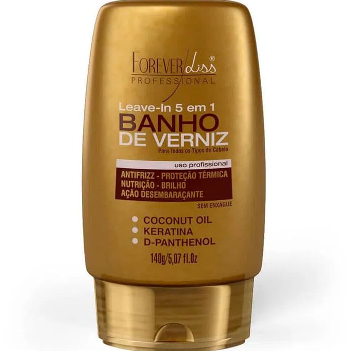 Leave In Forever Liss Banho De Verniz - 140g