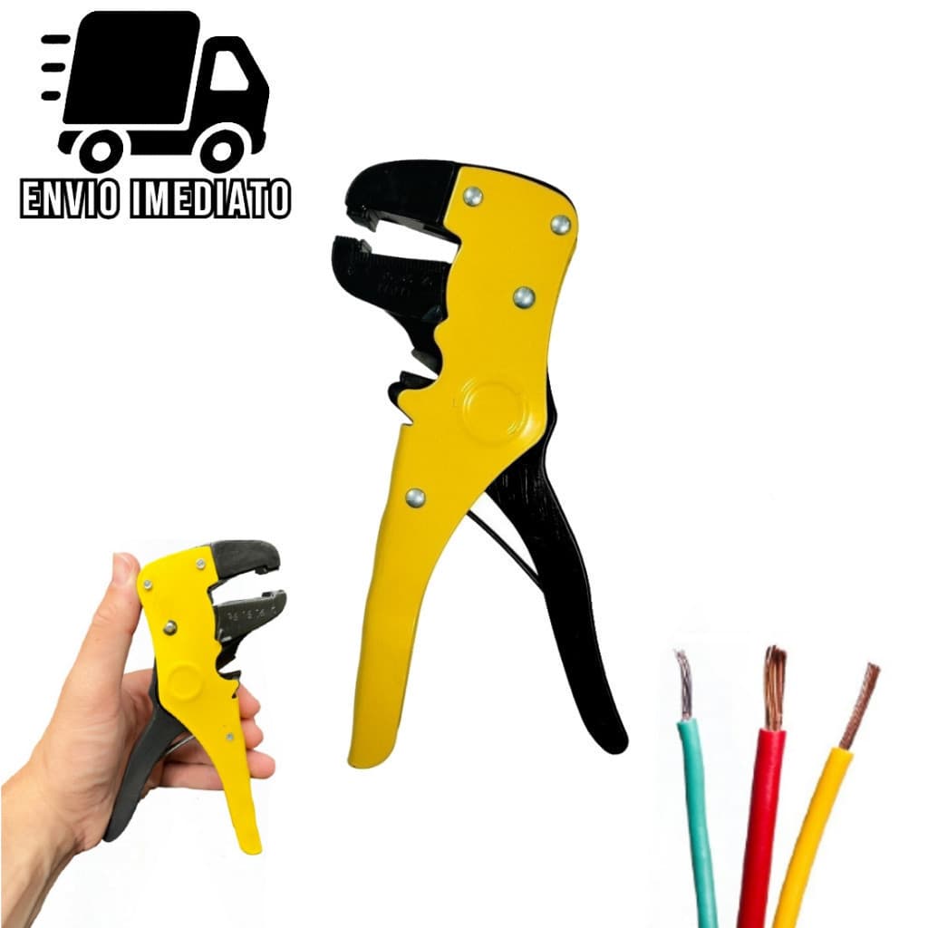 Alicate Eletricista Descascador de Fios Decapador Automático Profissional
