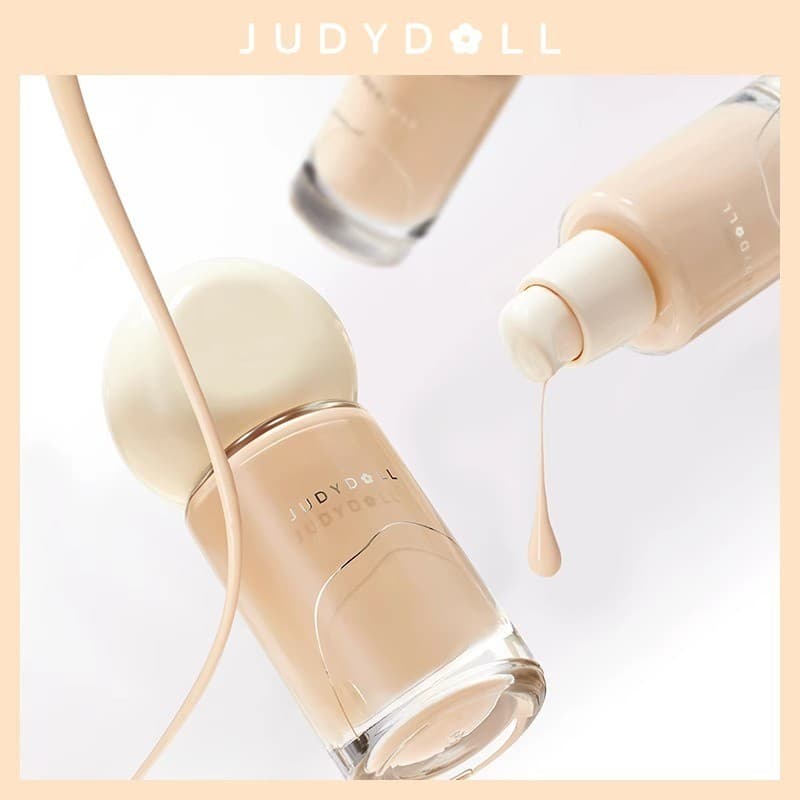 Judydoll Base Líquida Pele Oleosa À Prova D 'Água Sweatproof Corretivo Leve Natural Invisível Poros Base Líquida