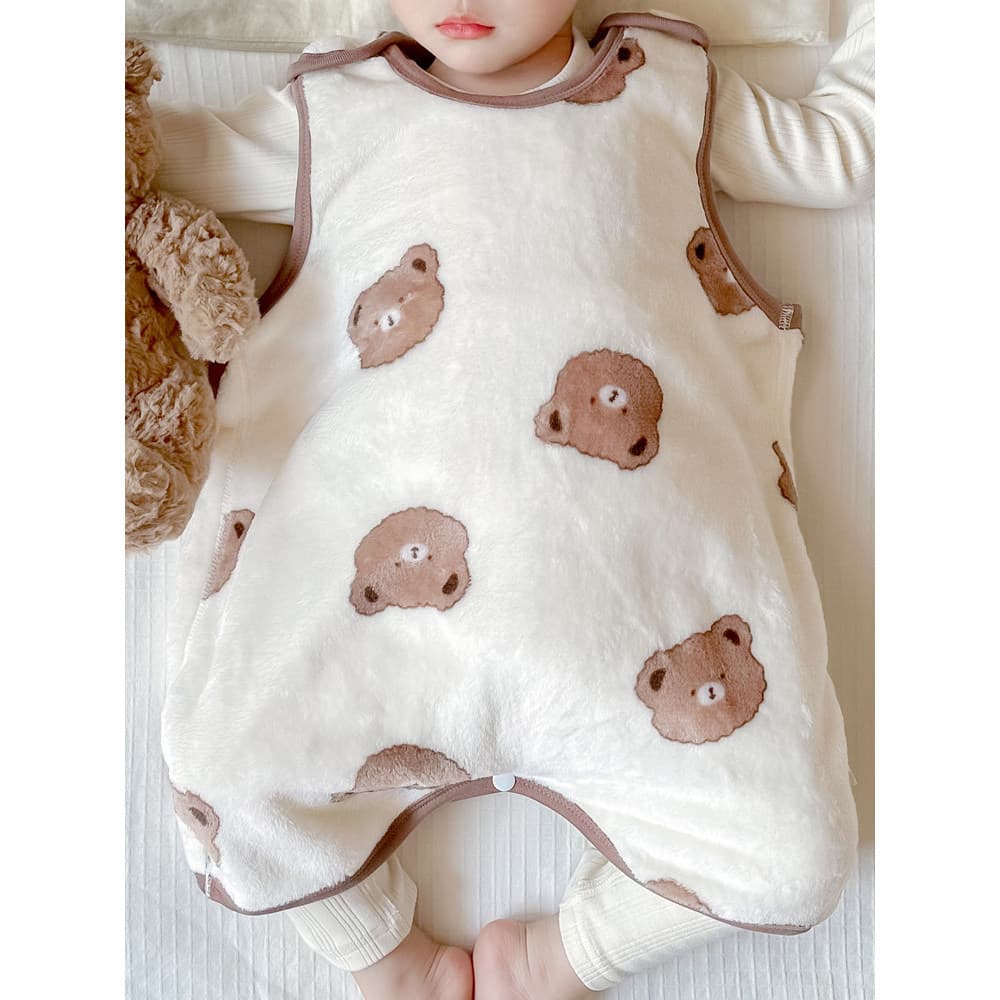 Colete de bebê saco de dormir outono inverno bebê Split-perna Anti-pontapé colcha termostática ferramenta útil crianças