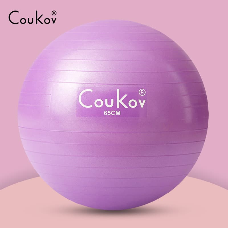 Equipamento de yoga iniciantes engrossado à prova de explosão genuíno yoga bola recuperação pós-parto mulheres grávidas