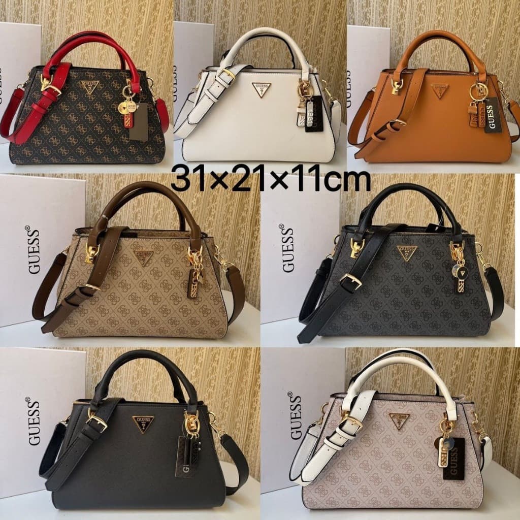 Bolsa de Ombro Impressa para Mulheres com Grande Capacidade e Decoração de Bolo em Camadas da GUES 78NM