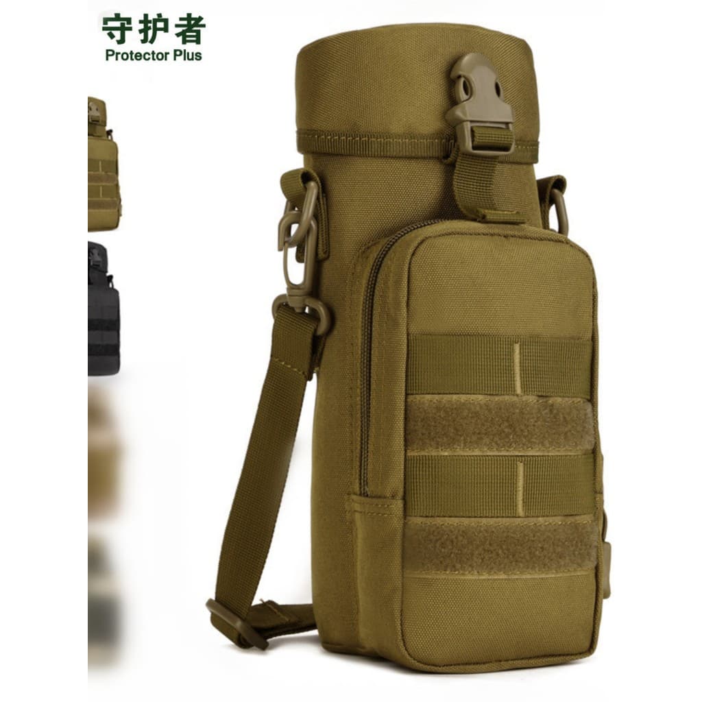 Guardian viagem garrafa de água capa bolsa de ombro ao ar livre 750ml grande saco de garrafa de água saco lateral pequen