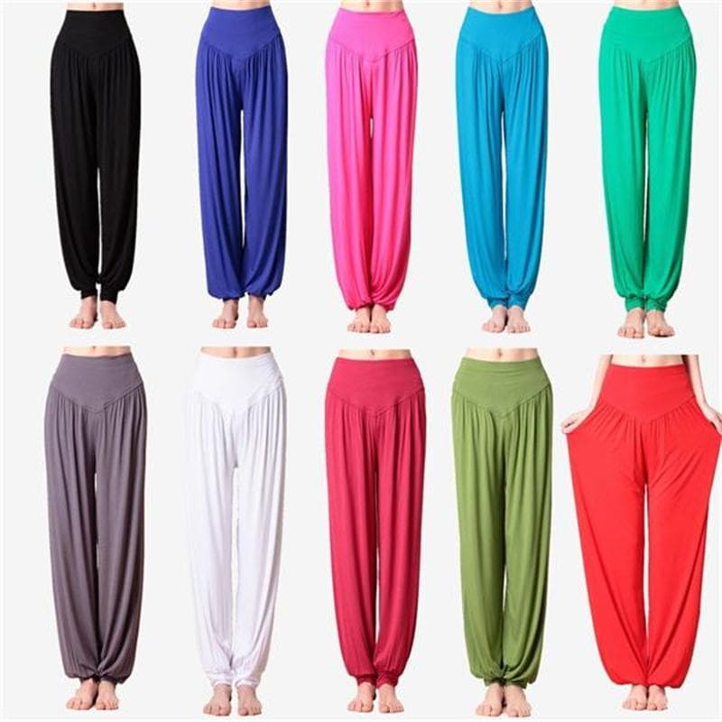 Frete grátis roupas de Yoga terno Bottoms roupas de prática Bloomers grosso Modal Tai Chi roupas novas calças soltas fem