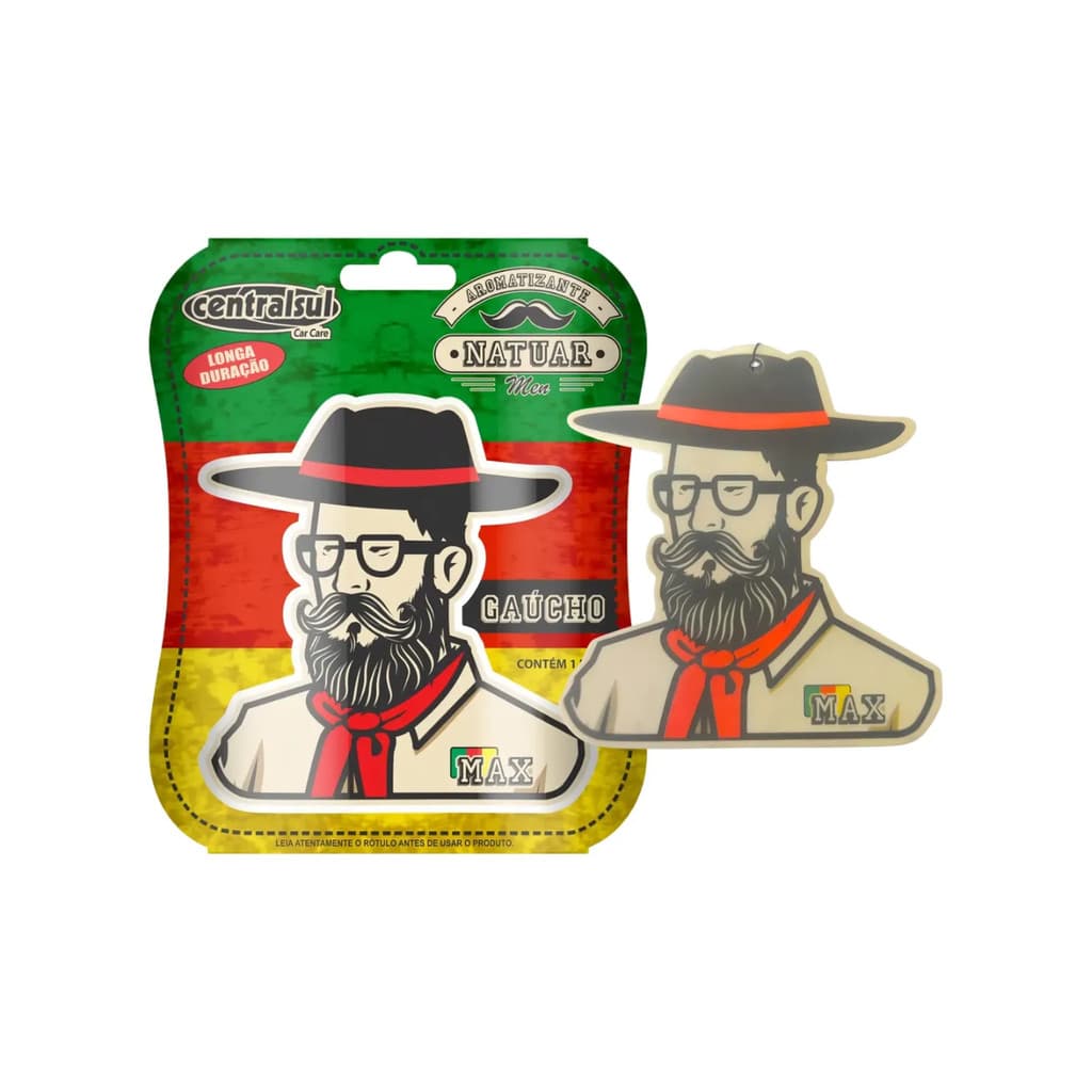 Aromatizante Miniatura Men Gaúcho Centralsul