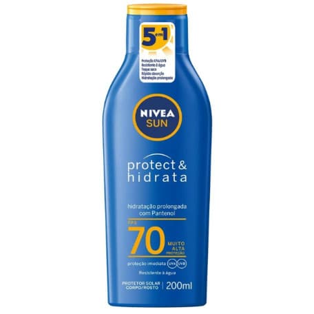 Protetor Solar Nivea Sun Protect & Hidrata Fps70 200Ml