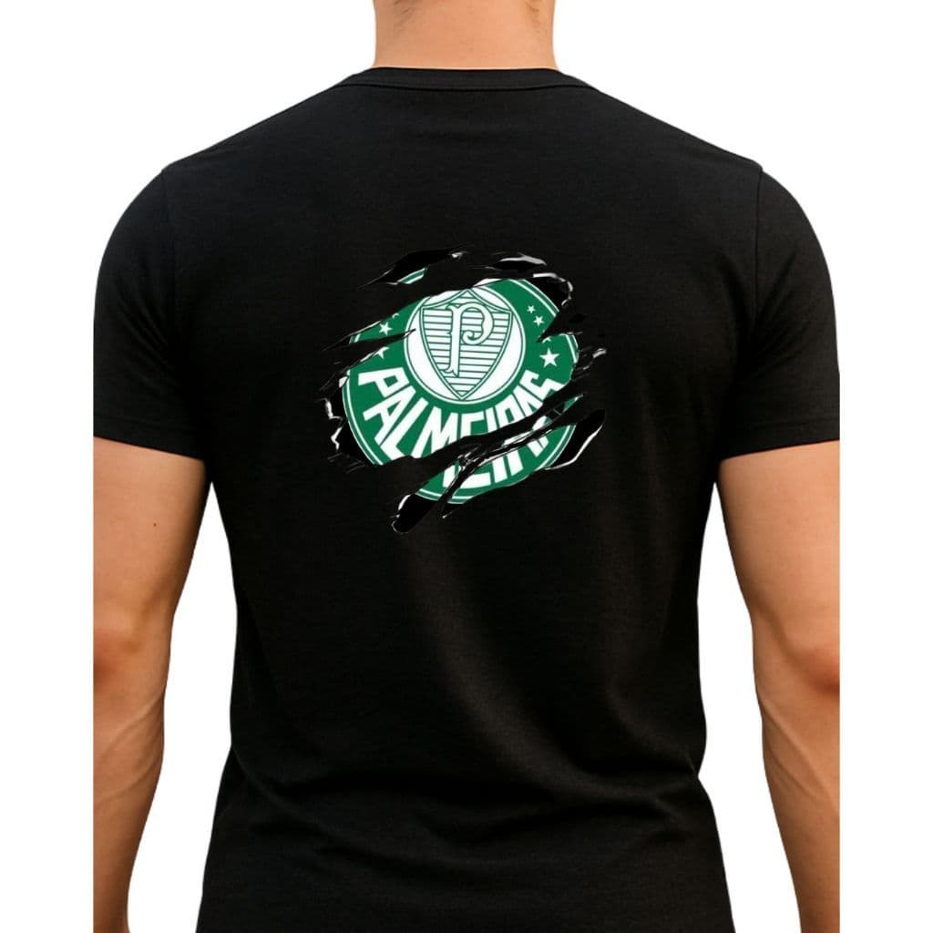 Camiseta Palmeiras Camiseta Masculina Camiseta Esporte Blusa Palmeiras 100% Algodão