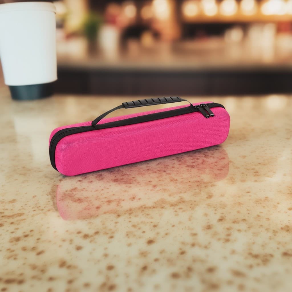 Bolsa de Armazenamento para Chapinha Portátil - Estojo de Viagem para Ferro de Ondulação EVA EFEG