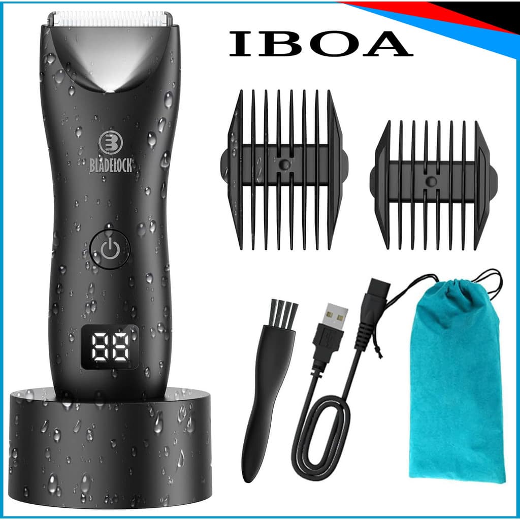 Aparador De Pelos Masculino Multifuncional Elétrico Para Remoção De Pelos Íntimos -Presentes Para Homens