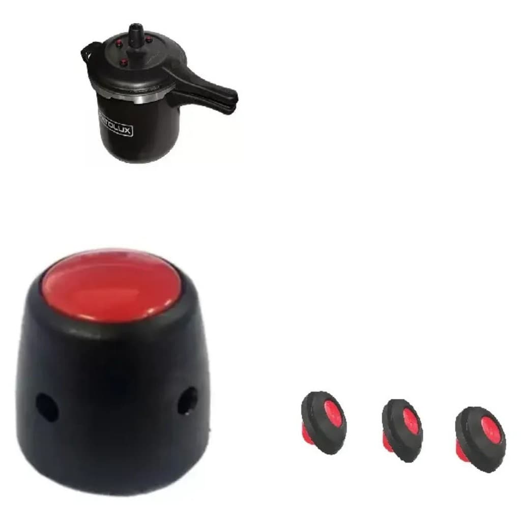 Kit Reparo Para Panela De Pressão Da Patolux De 5 Lts Preto