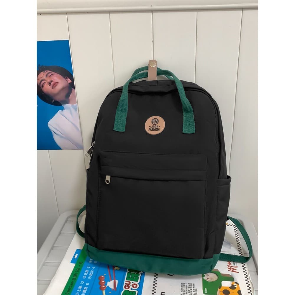Estudantes do ensino fundamental portátil tutorial saco estudante tutorial mochila Retro saco de escola correspondência