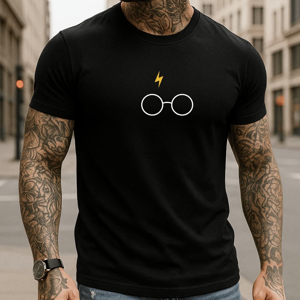 Camiseta Masculina Harry Potter 9 3/4 Raio 100%algodao Varias Cores