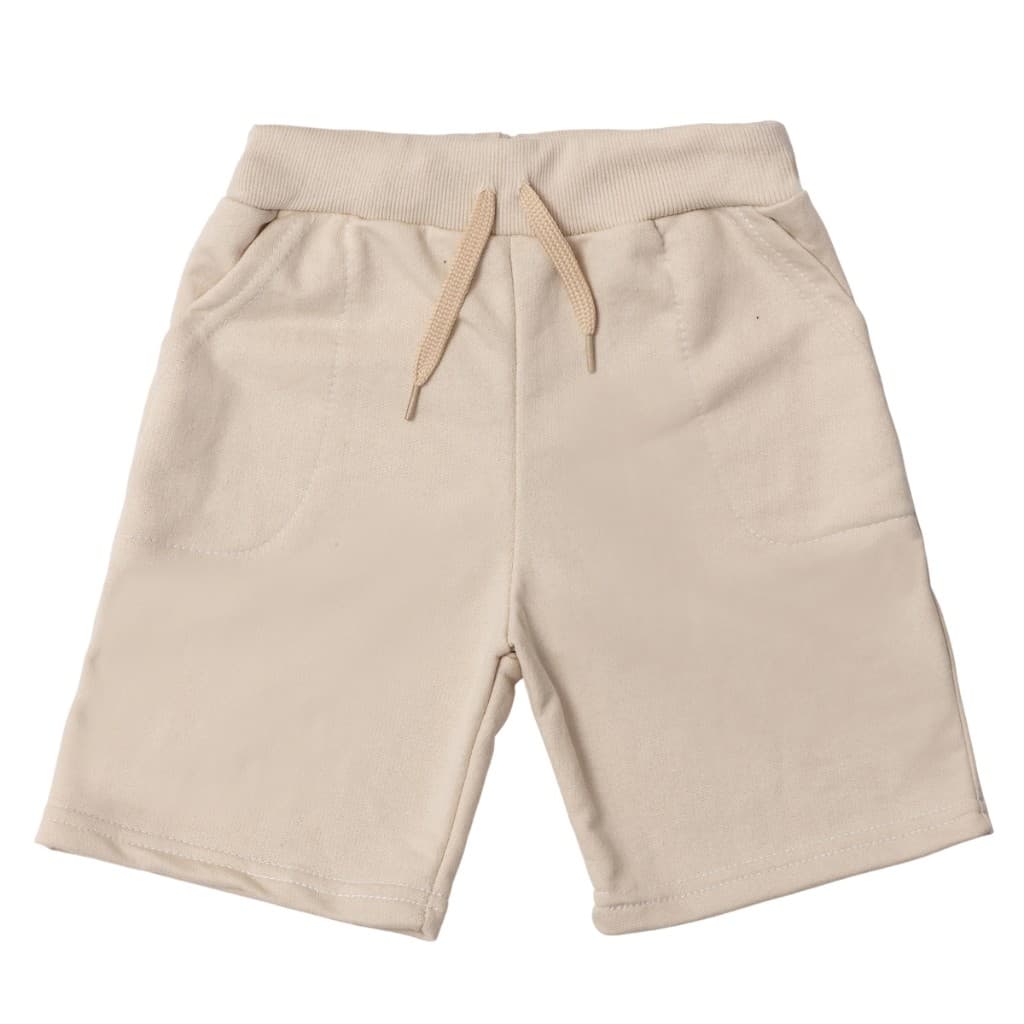 Short Moletom Infantil Juvenil Masculino Algodão Flanelado Confortável Casual