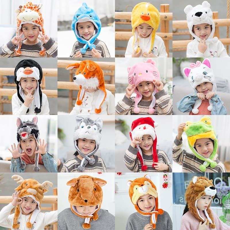 Desempenho do jardim de infância vestir-se adereços crianças coelho Mouse dos desenhos animados animal Headwear bonito p