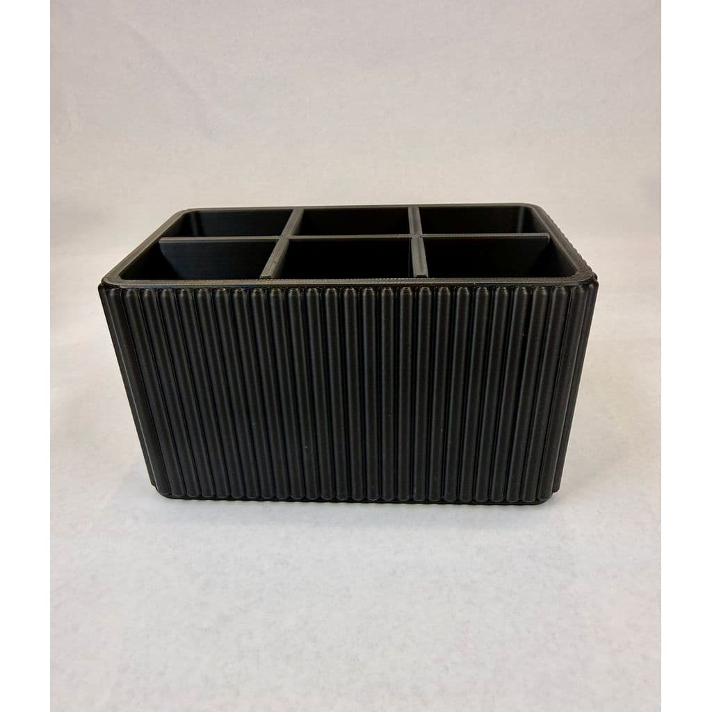 Organizador de Mesa Porta Canetas 6 Divisórias Multiuso Decorativo