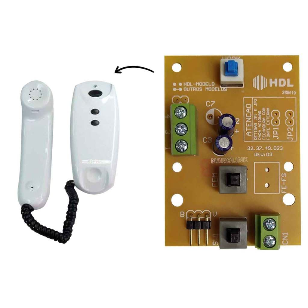 Placa para Interfone AZ-02 HDL