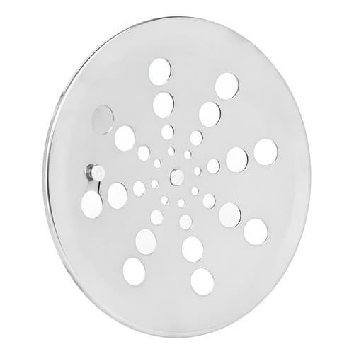 3 Grelhas Tampa Ralo Redonda Fecho Rotativo Aço Inox 10cm