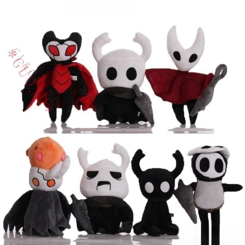 GLCHENG Brinquedo De Pelúcia De Cavaleiro Oco , Boneca De Figura Zote Hollow Knight , 24-30cm Brinquedos Recheados Crian