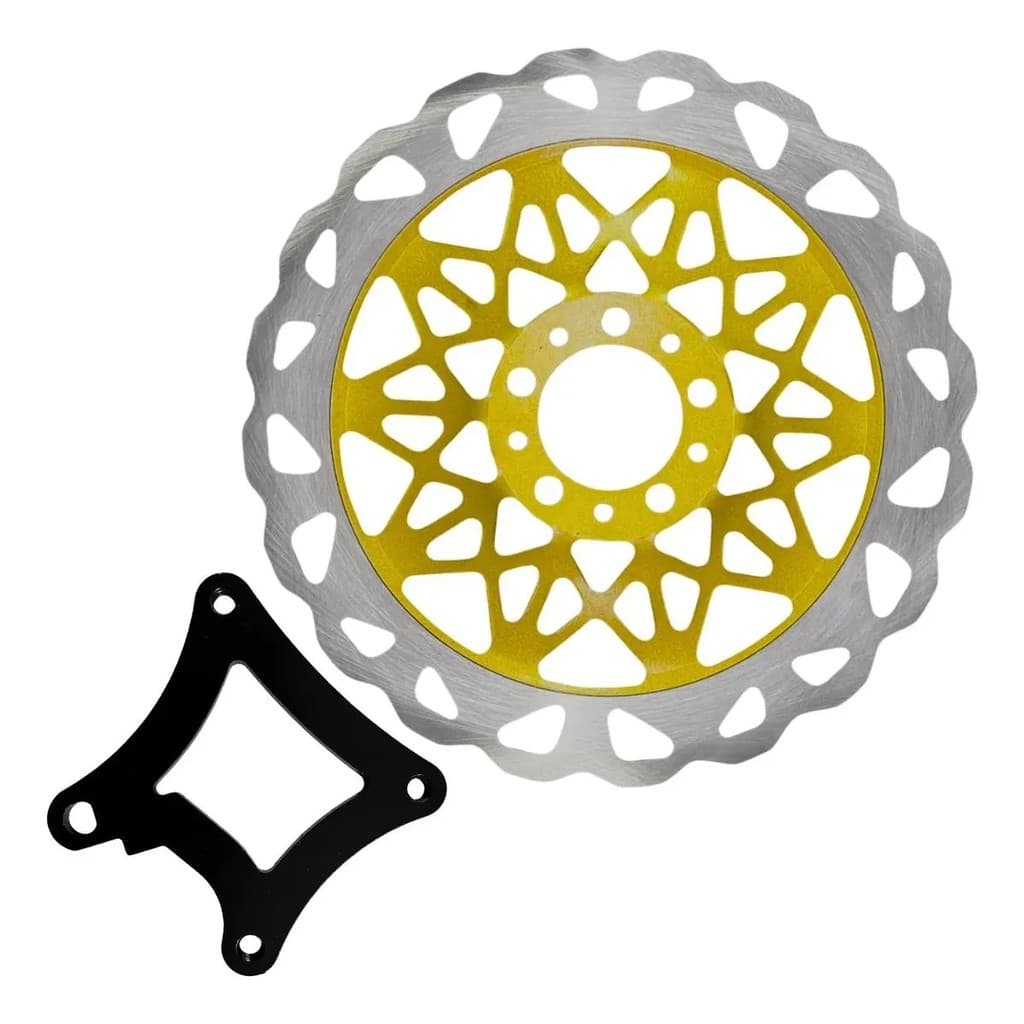 Disção de Freio Esportivo 320mm Dourado TITAN/FAN/MIX 150 2009 a 2015 (86478)