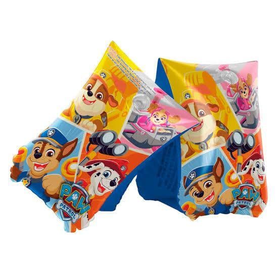 BOIA DE BRAÇO INFANTIL PATRULHA CANINA ATE 20kg BOIA PISCINA