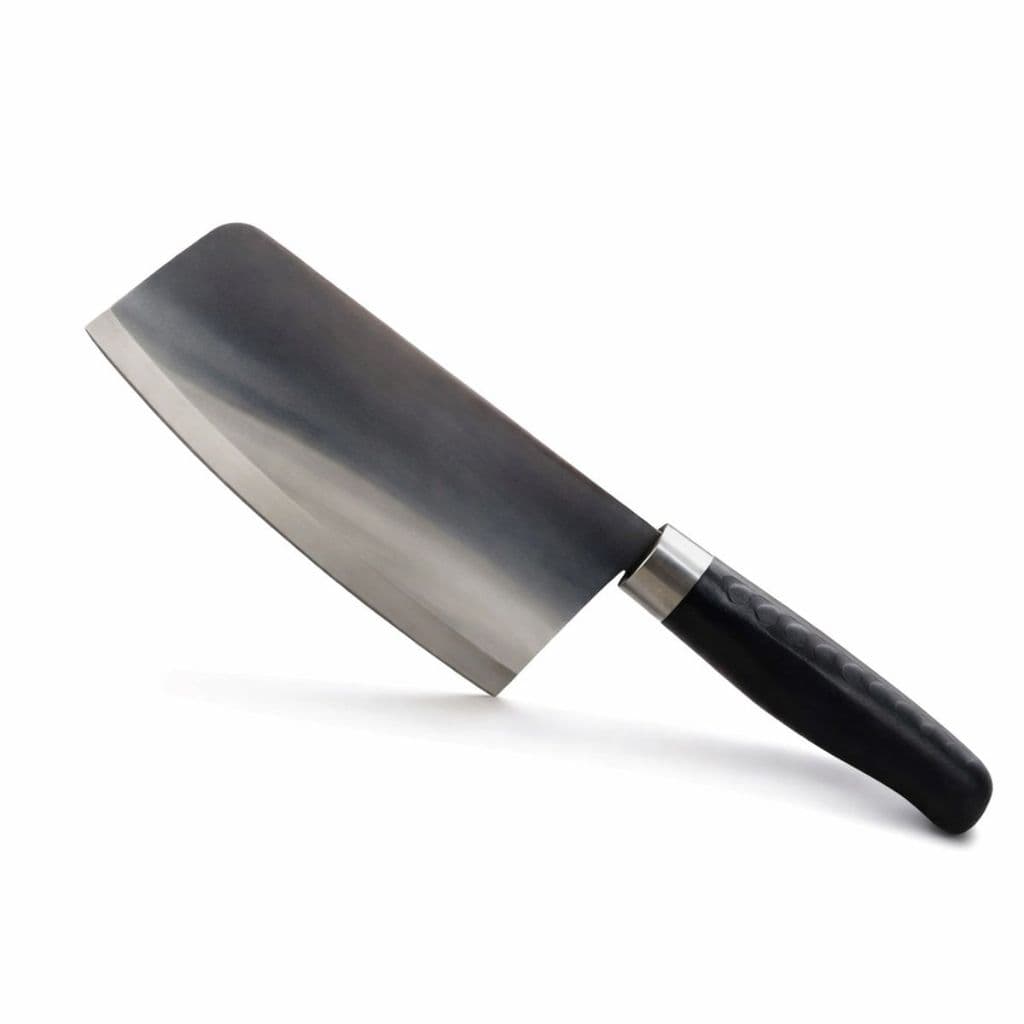 Cutelo Profissional Cozinha Inox 30cm Carne Açougueiro Preto