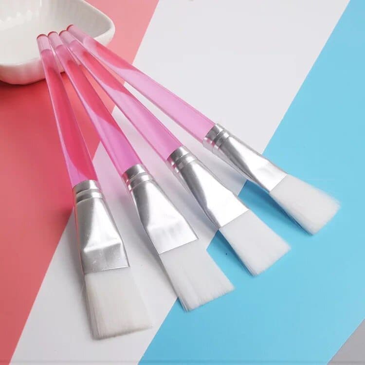 4 pçs conjunto escova de cabelo macio máscara escova salão de beleza dedicado máscara escova Facial beleza escova de maq