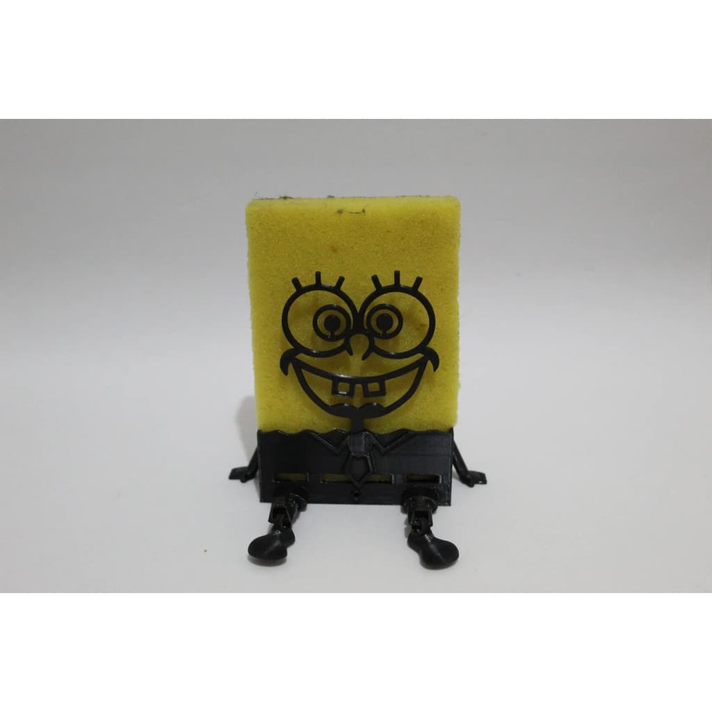 Porta Esponja De Lavar Louça Modelo Bob Esponja