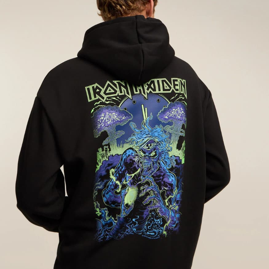 Moletom Estampado Banda Rock in Roll Iron Maiden Hip Hop Casaco 100% Algodão Envio Imediato DR Bigorna