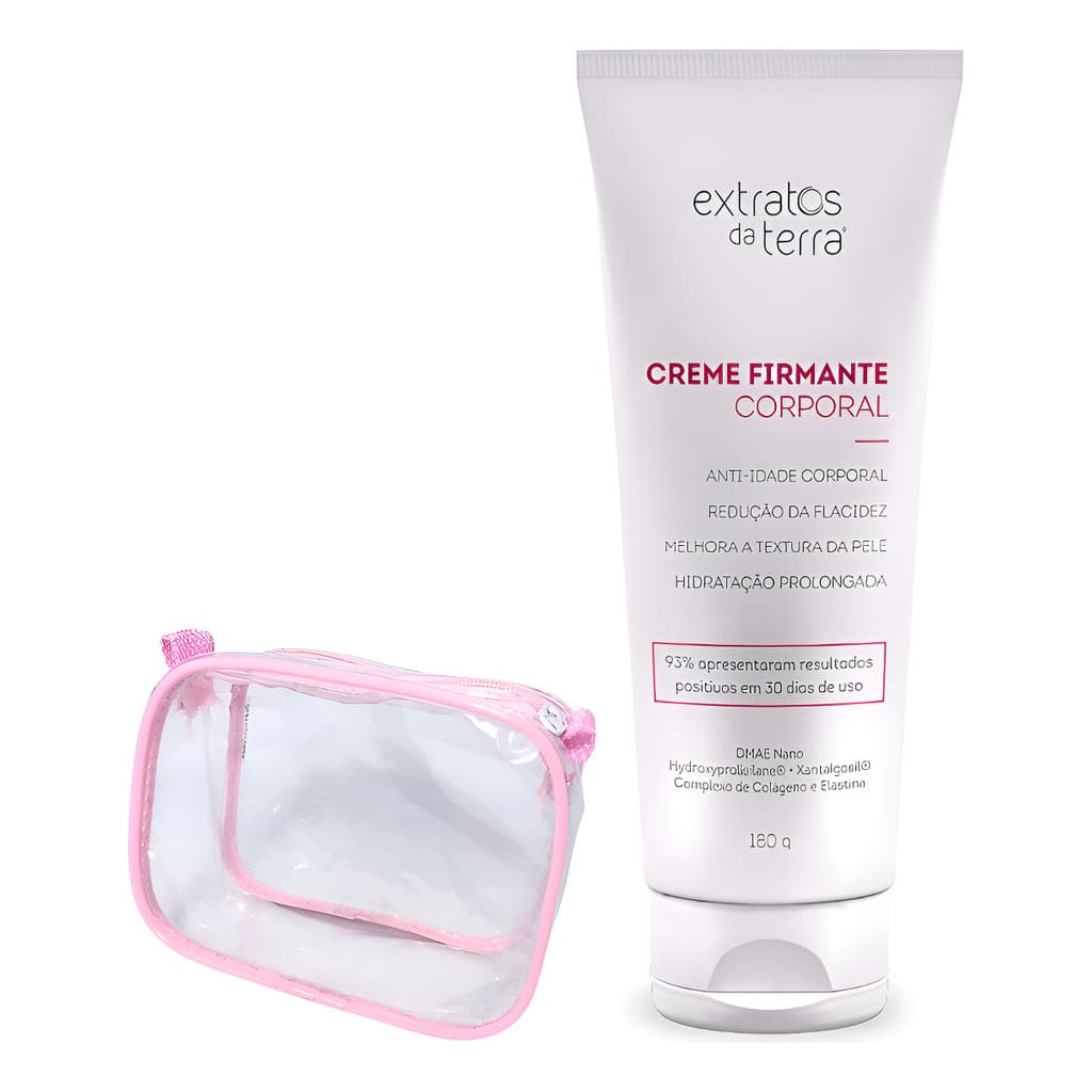 Creme Firmante Corporal Antiidade Flacidez Extratos Da Terra
