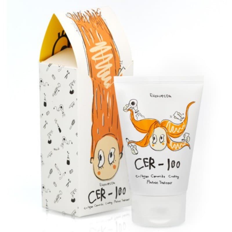 [Elizavecca] Tratamento De Proteína Capilar Com Revestimento De Colágeno CER-100 50ml