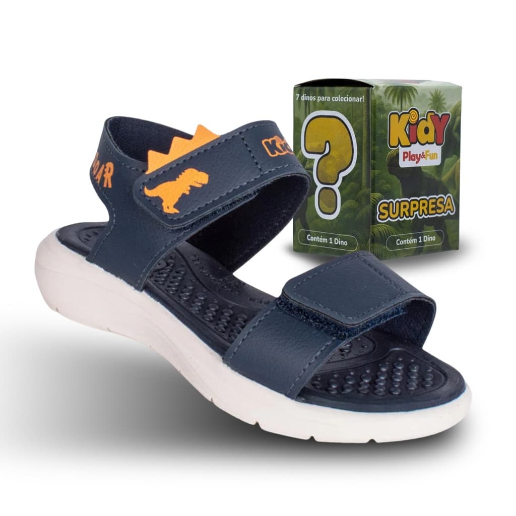 Sandália Infantil Menino Kidy Fly Papete Calce Fácil 1920083