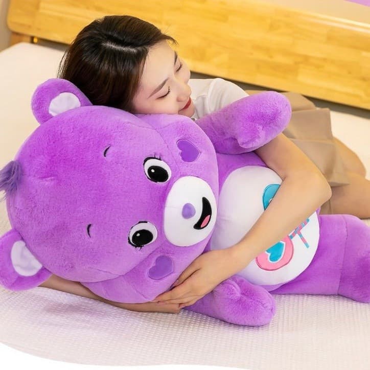 Vendakawaii Care Bears Movie II : Uma Nova Geração Boneca De Pelúcia Urso Arco-Íris Da Sorte Presente De Natal Para Cria