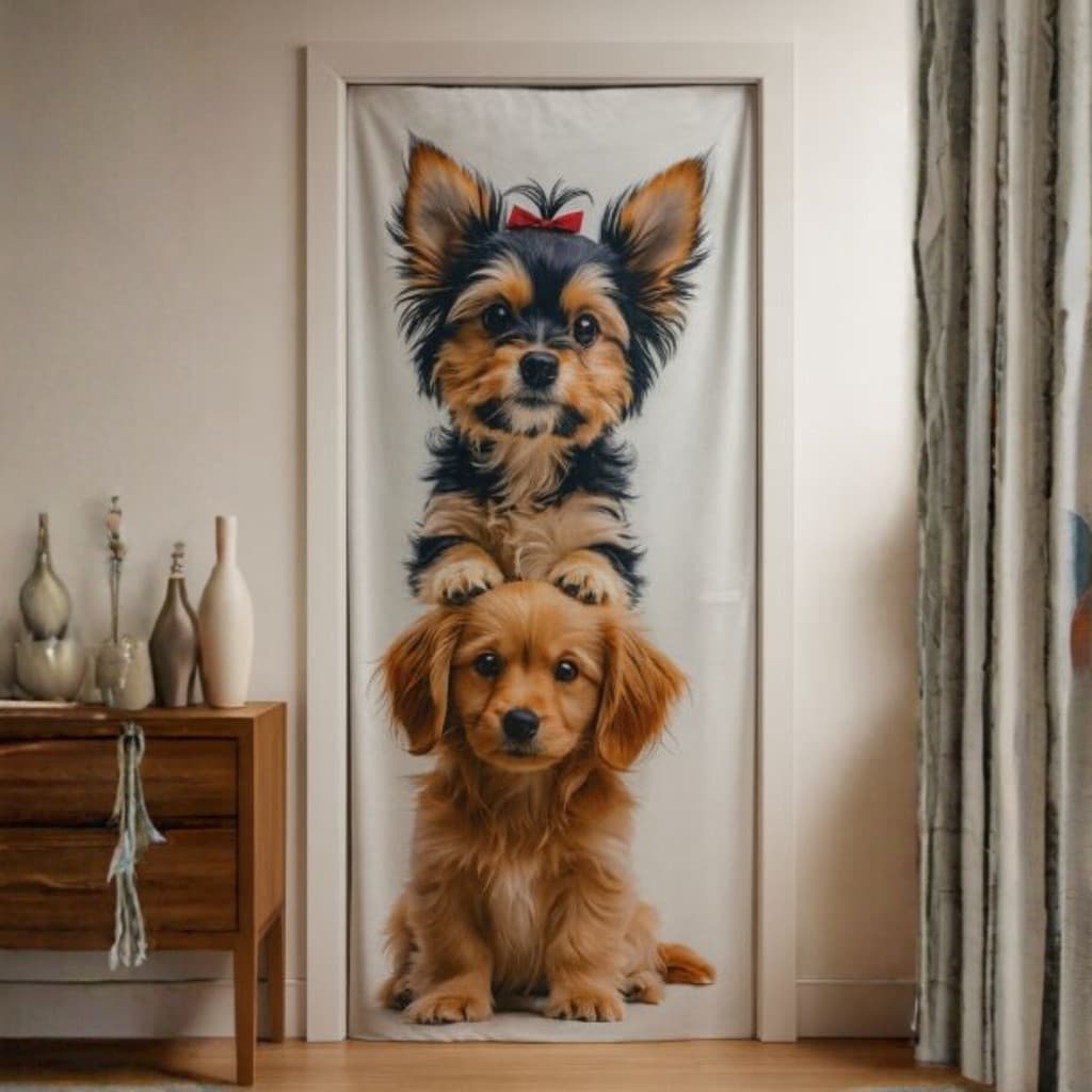 Enfeite para Porta com Elástico 2,10 x 0,85 m – Capa Para Porta Decorativa