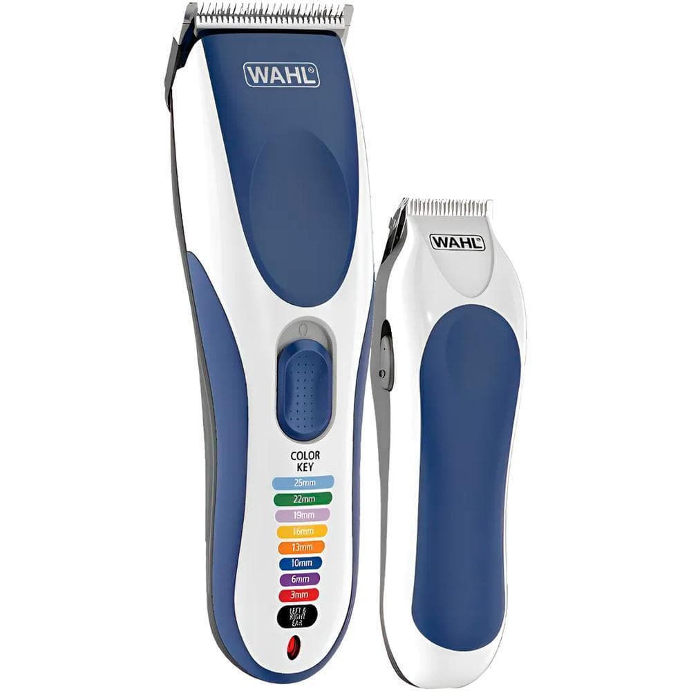 Combo Máquina de Cortar Cabelo e Aparador  de Pelos Wahl Color Pro Cordless Bivolt