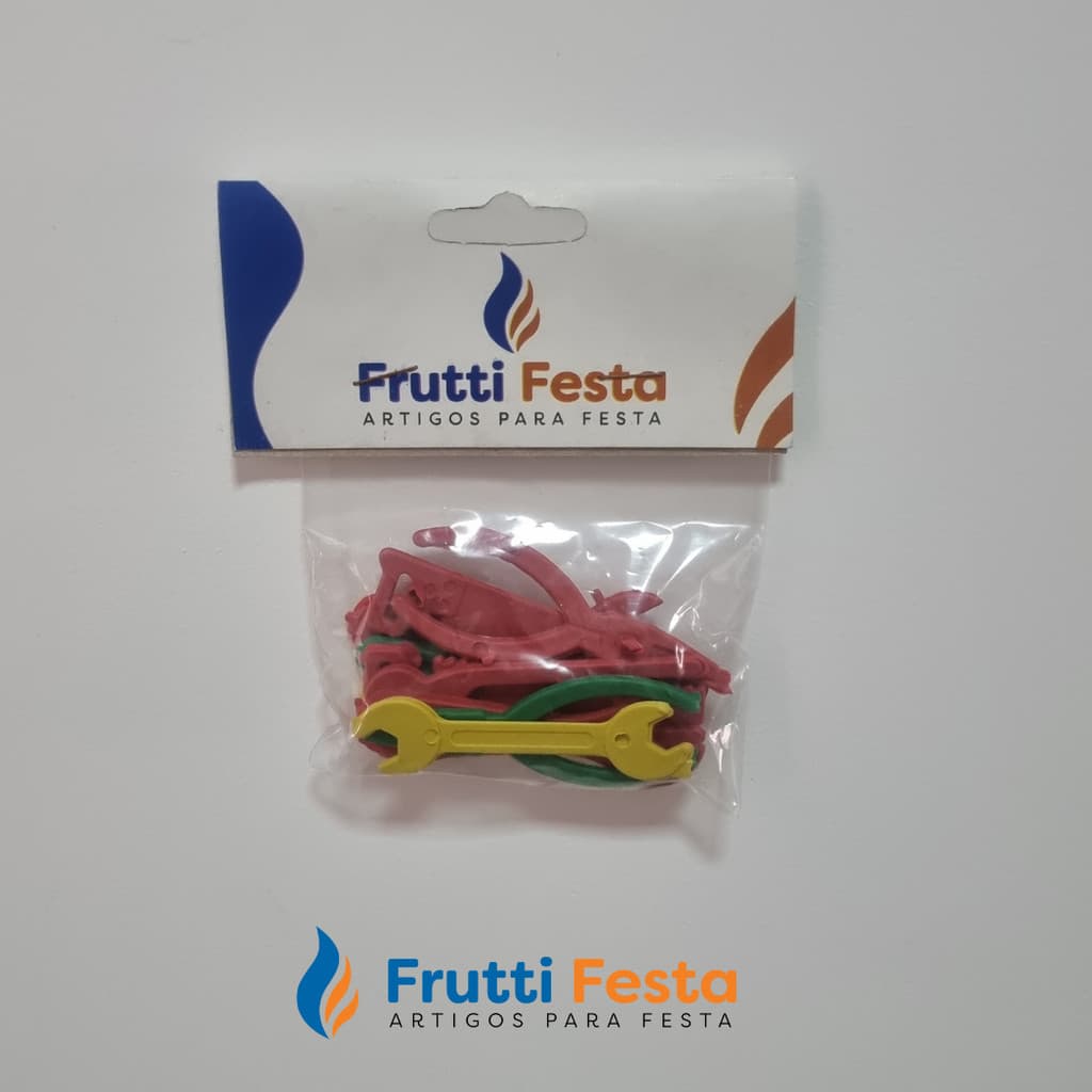 10 MINI FERRAMENTA BRINQUEDO LEMBRANCINHA ANIVERSÁRIO INFANTIL SAQUINHO SURPRESA P