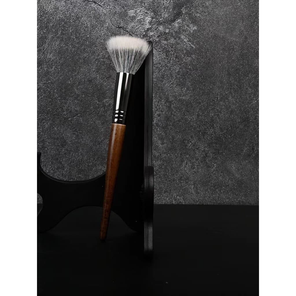 Grande lã Blush escova pontilhada cor escova de cabelo macio Animal cabelo sol-Redding alto brilho reparação pó solto pi