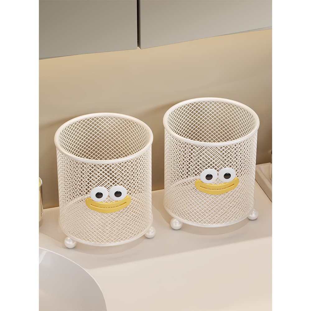 Pente Rack de lavagem de vaso sanitário bancada escova de dentes escova de maquiagem tubo de armazenamento navalha ferra