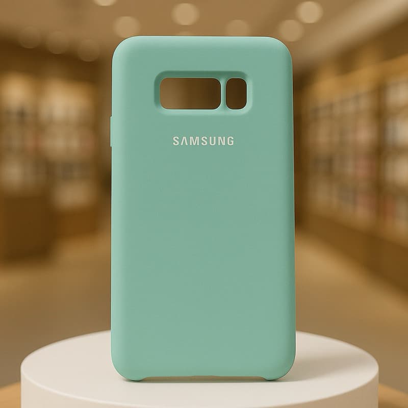 Capinha de silicone premium para Samsung S8 com interior aveludado | Proteção e elegância | Envio imediato Loja da Pri