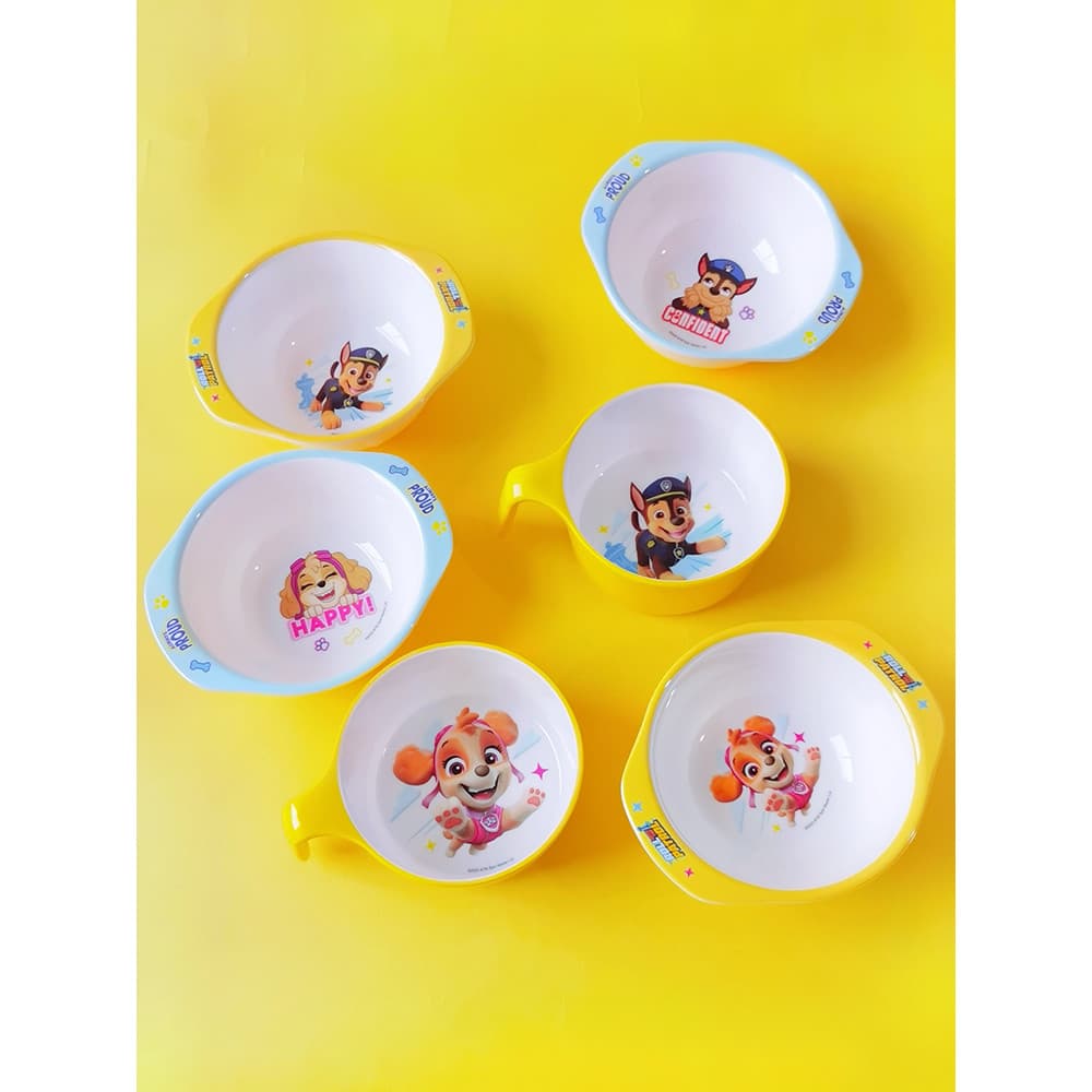 Tigela de bebê dedicada para crianças comendo casa jardim de infância dos desenhos animados suplemento alimentar para be