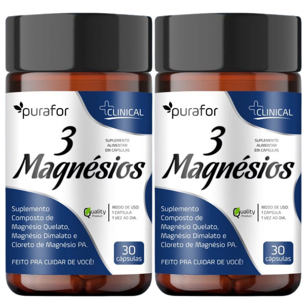 2 Magnésio 60 Cápsulas