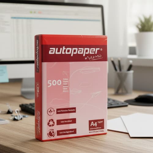 15 Un Papel A4 500 Folhas Branco FSC Cópias Relatórios ADB Supply 7500 Folhas
