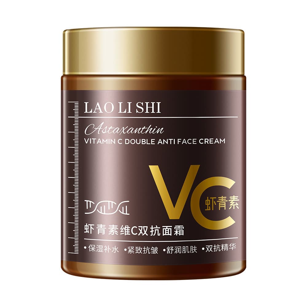 Laurish Astaxantina Vitamina C Creme Firmador Antirrugas Especialmente para Bolsas de Olhos Linhas de Cabeça Linhas Naso
