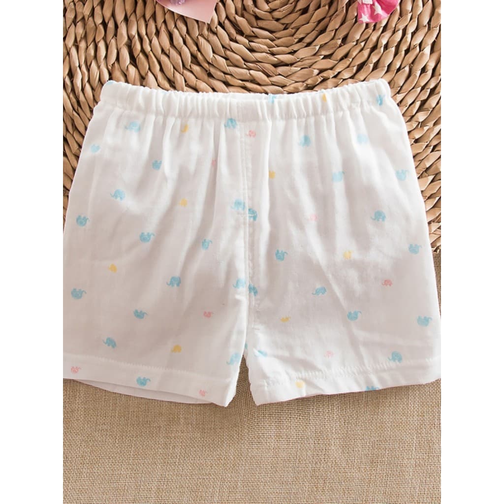 Verão bebê puro algodão gaze dupla utilização calças de pijama verão masculino feminino bebê gaze shorts bebê gaze short
