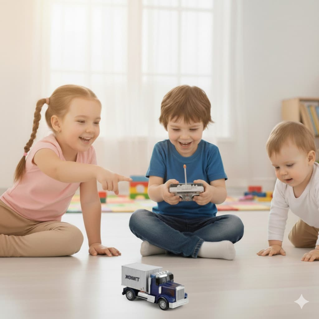 Caminhao Infantil Com Controle Remoto Super Prime Truck