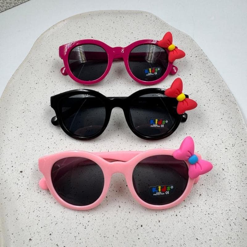 KIT 3 Óculos de Sol Infantil Princess Laço Kids