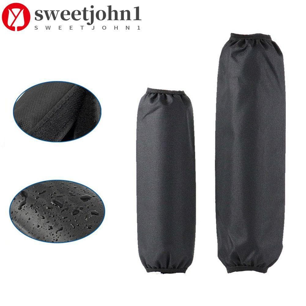 SWEETJOHN1 Capa De Amortecedor Universal Motocicleta Garfo Pele Protetor Da Sujeira Bicicleta Pit Bike Choque Traseiro